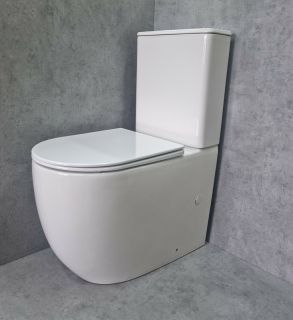 Унитаз CeramaLux TR2176-1 с бачком и сиденьем Микролифт